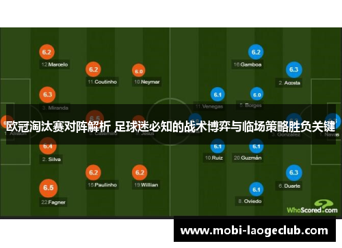 欧冠淘汰赛对阵解析 足球迷必知的战术博弈与临场策略胜负关键 欧冠淘汰赛对阵解析 足球迷必知的战术博弈与临场策略胜负关键